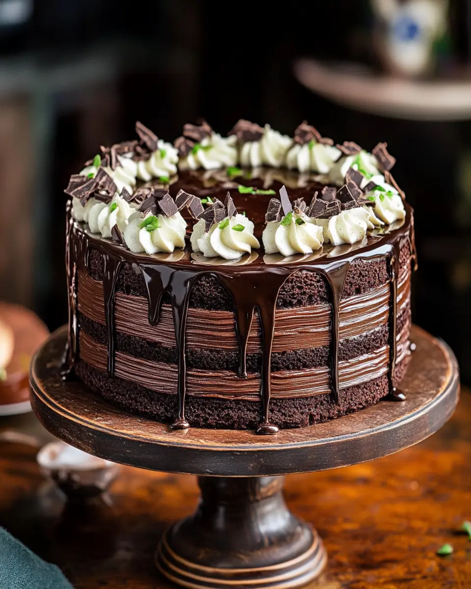 Rich Guinness Chocolate Cake First Image First Image