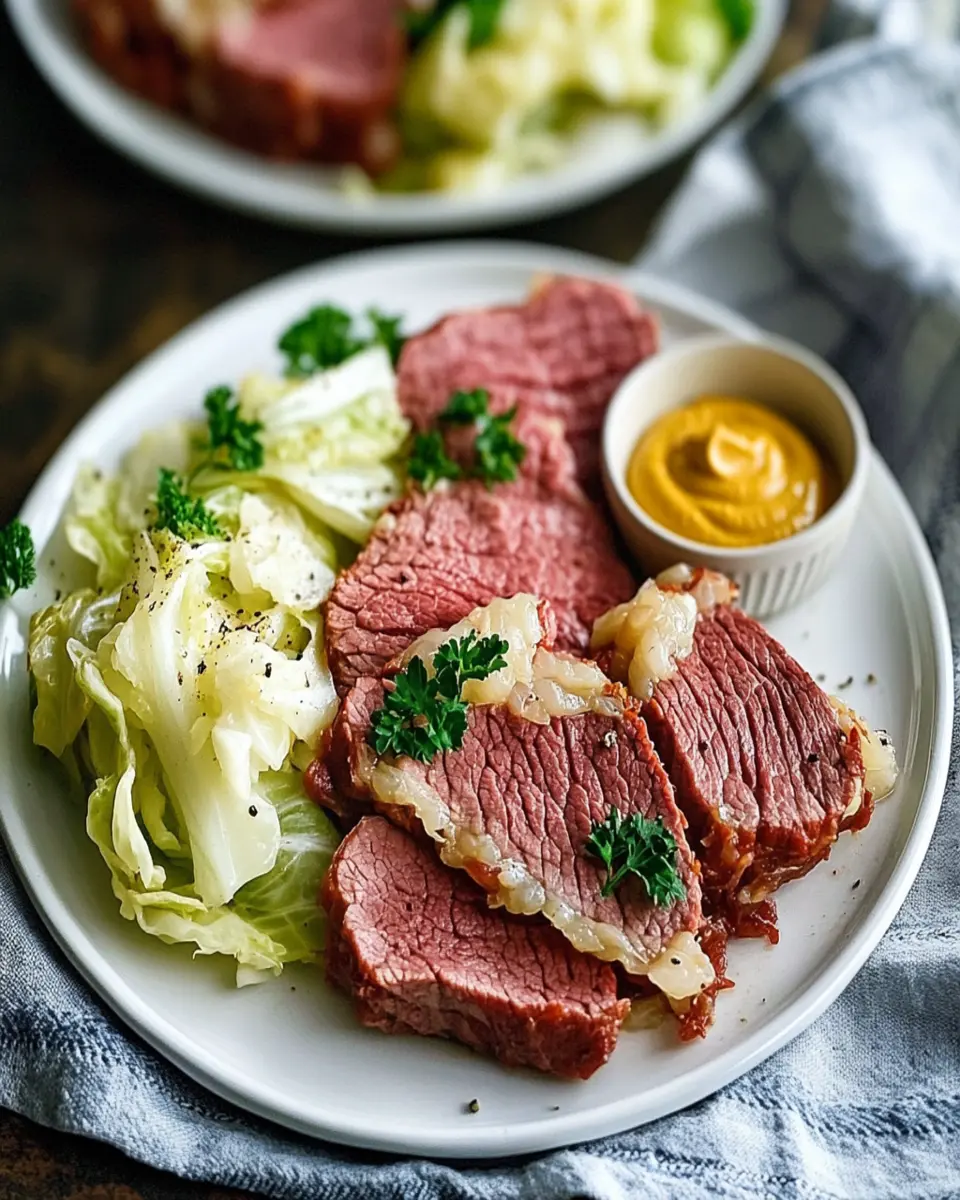 Instant Pot Corned Beef and Cabbage First Image First Image