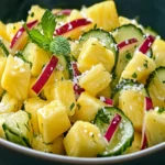 Pineapple Cucumber Salad First Image First Image