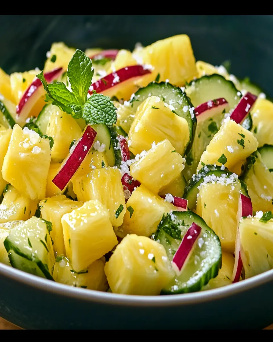 Pineapple Cucumber Salad First Image First Image